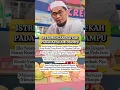 Download Lagu Istri Mencari Nafkah Padahal Suami Mampu #istri #ustadzadihidayat #shorts #suami #keluarga