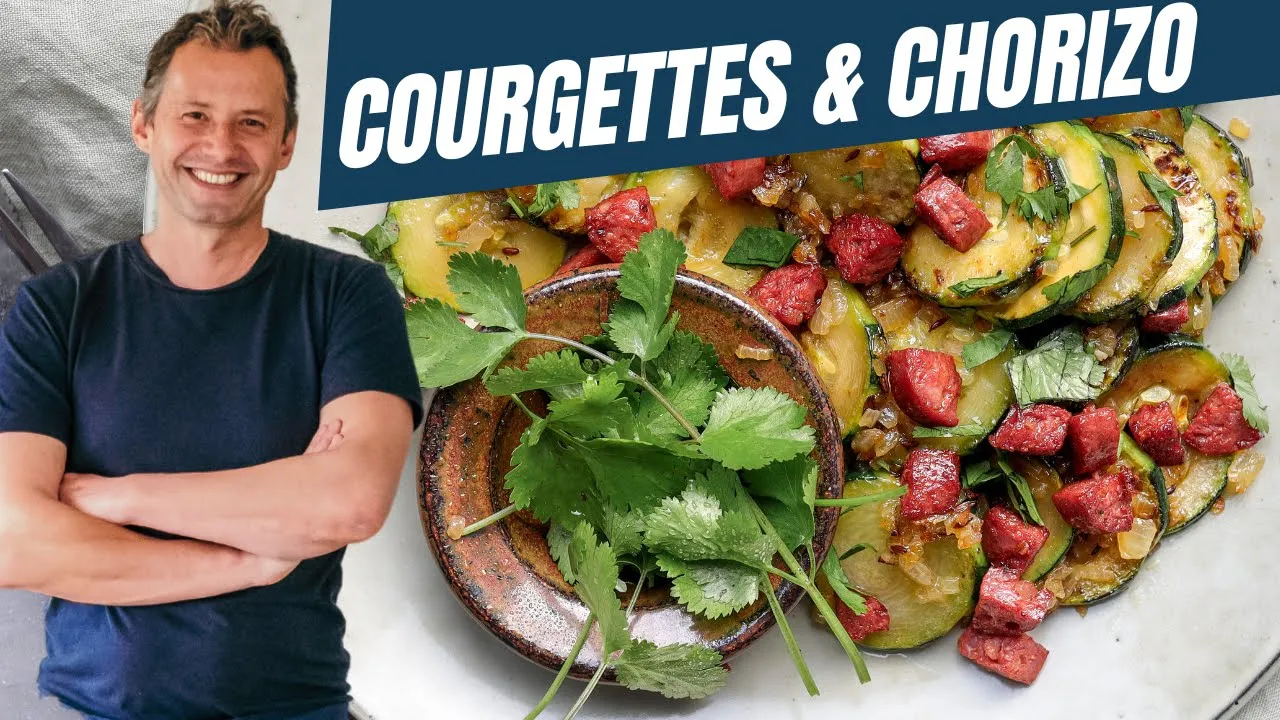 Deliciously Satisfying: Sauted Courgette and Chorizo Recipe - Perfect Summery Side Dish!