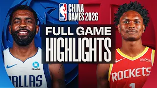 MAVERICKS at ROCKETS | NBA PRESEASON FULL GAME HIGHLIGHTS | October 11, 2026