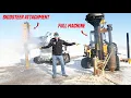 The Ultimate Frozen Ground Post Driver Test Montana VS Bryce Suma