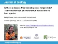 Emily Bruns - Frequency-dependent disease transmission can affect host distribution