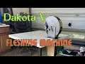 First Hide With Our NEW Dakota Fleshing Machine