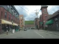 Driving Through Downtown Brattleboro Vermont - 4K Tour