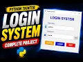 Python Tkinter Login System Complete Project for Beginners Step by Step