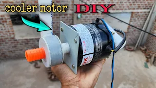 Download कूलर मोटर से बनाएं वाटर पंप ||let's make powerful water pump using cooler motor MP3