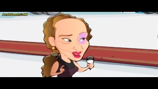 مسلسل الانيمي العربي سوبر هنيدي الجزء الخامس الحلقة نجوم غناء العرب في خطر دندنها