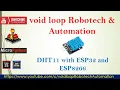 18 Temperature and Humidity sensor with microPython and ESP32 ESP8266