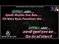 Lagu Ajnabi Mujhko Itna Bata Karaoke With Scrolling Lyrics Eng. \u0026 हिंदी