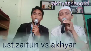 duet maut guru dan murid suara khas sang juara duet maut guru dan murid duet maut ust zaitun ridwan