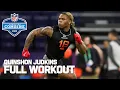 Quinshon Judkins 2025 NFL Scouting Combine workout