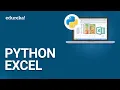 Python Excel Python Excel Automation Python for Beginners Python Training Edureka