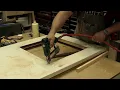 Installing a Window in a Flush Slab Door