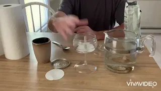The Best Tasting Coffee - 1950 s Pyrex Percolator