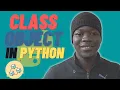 Class And Object in Python Hausa