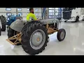 1957 Ferguson 35 Gold Belly Tractor Entered into Auction