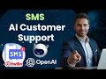 How to Build an AI Customer Support SMS Chatbot with OpenAI Twilio No Code in 5 Minutes