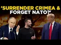 Download Lagu Trump-Zelensky Meeting LIVE | 'Surrender Crimea \u0026 Forget NATO?' | Russia Ukraine War News | US News