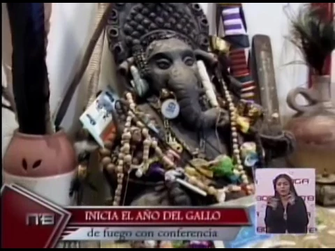 Inicia el año del Gallo de fuego con conferencia