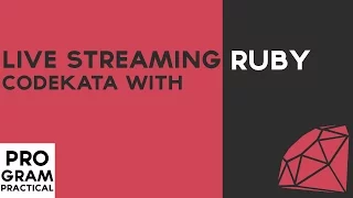 Kata02 Binary Search with Ruby Live Stream