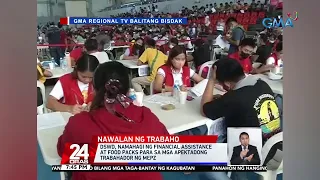 4 203 trabahador ng Mactan Export Processing Zone o MEPZ nawalan ng trabaho dahil daw 24 Oras