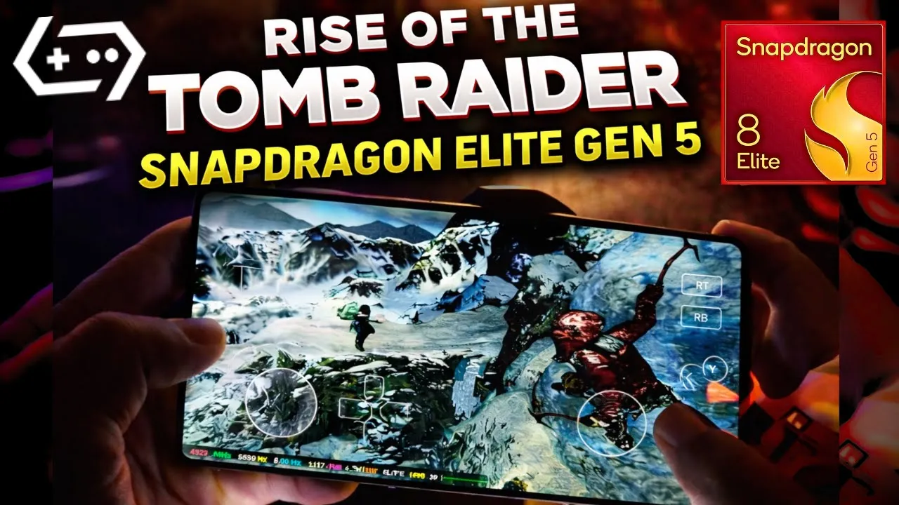 Rise of the Tomb Raider - Gamehub Emulator Android | Snapdragon 8 Elite Gen 5