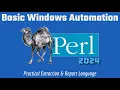 Perl Windows Automation Project Easy Beginners Code Example