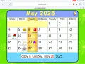 Starfall Daily Calendar - May 20 2025