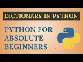 14 Python Dictionary Data Type - Python Tutorial for Absolute Beginners