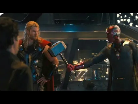 Download MP3 Visão levanta martelo de Thor Dublado HD [Vingadores Era de Ultron 2015]