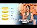 Gold Buying Guide 101 14K vs 18K vs 22K vs 24K Gold - What s the REAL Difference BlueStone