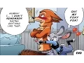 Zootopia Comic Nick x Judy Night howler effect
