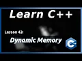 Dynamic Memory Pointers Part 2 - C Tutorial Part 43