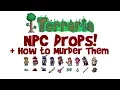 Terraria ALL NPC Drops Items Weapons Killing NPCs Guide Voodoo Doll etc