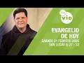 Lagu Evangelio de hoy 📖 Lectio Divina, Sábado 21 de Febrero 2026 | Tele VID