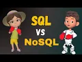 SQL vs NoSQL in animated way Which one should you select for your application