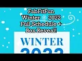 FabFitFun Winter 2022 Full Schedule Box Reveal BeautyAmaB