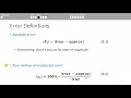Numerical Methods Roundoff and Truncation Errors
