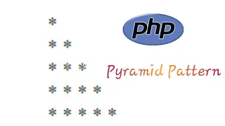 Pyramid Pattern simple way in php how to create pattern in php
