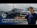 Download Lagu Dragrace: Transporter vs e-Transporter met 2300kg belading | Volkswagen Bedrijfswagens