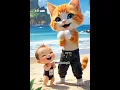 Download Lagu Kucing lucu dan bayi nyanyi pok ame ame #kucing #kucinglucu #bayilucu #pokameame #cilukbaa