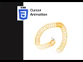 CSS cursor animation cursor following animation with css and javascript