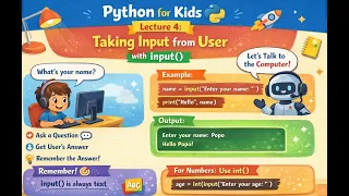 Python for Kids Lecture 3 Variables Explained with Fun Examples