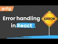 Handle React errors in the right way In Tamil