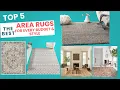 Top 5 Best Area Rugs 2025 For Every Budget Style
