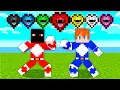 Minecraft, But I Have POWER RANGERS Hearts!
