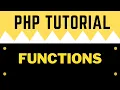 Functions In PHP PHP Tutorials in Hindi