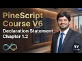 Tradingview PineScript V6 Coding Course Ch 1 2 Indicator Strategy Code