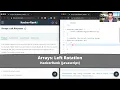 How to Solve Left Rotation on HackerRank - Javascript Arrays