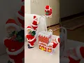 Download Lagu Cute Santa Clause Climbing the Ladder! Santa toys 🎅🏻🎁 #shortsvideo #christmas #present #santa