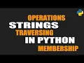 Strings in Python An Introduction Class XI CBSE